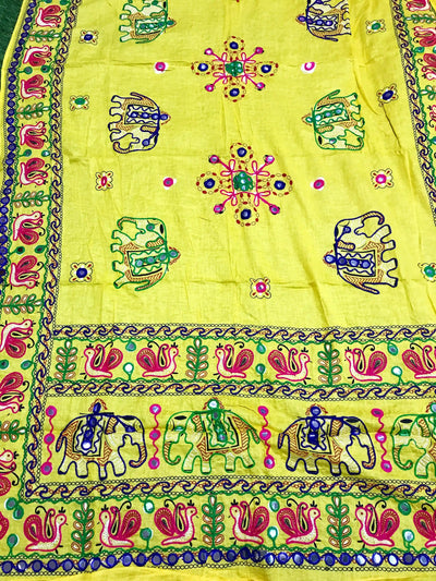 Festive Aari work dupatta 2.25m length SS Ethnics