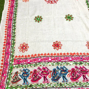 Festive Aari work dupatta 2.25m length SS Ethnics