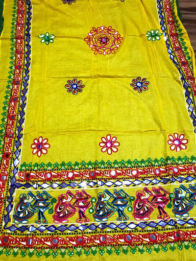 Festive Aari work dupatta 2.25m length SS Ethnics