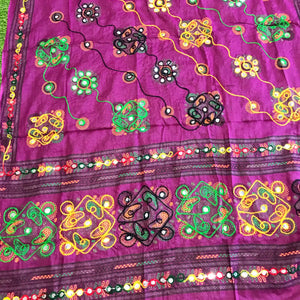 Festive Aari work dupatta 2.25m length SS Ethnics