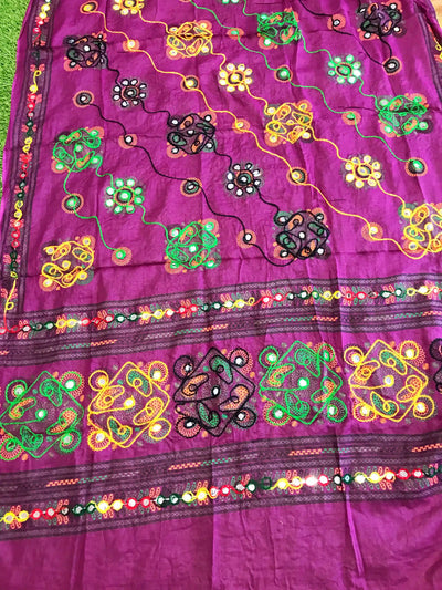 Festive Aari work dupatta 2.25m length SS Ethnics
