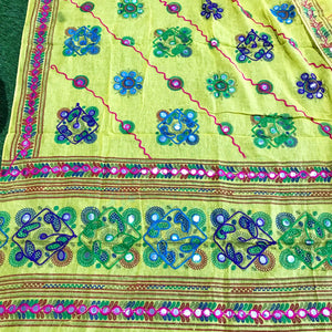 Festive Aari work dupatta 2.25m length SS Ethnics