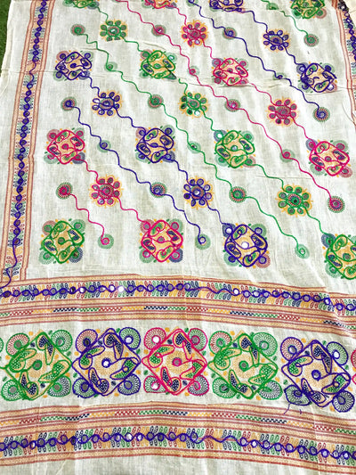 Festive Aari work dupatta 2.25m length SS Ethnics