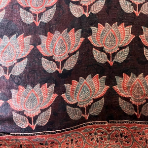 Ajrakh Designer Kota Saree