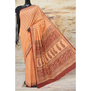 Bagh Mul Cotton Saree - SSEthnics