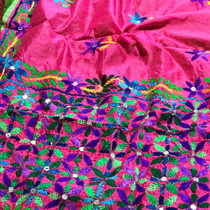 Phulkari Hand Embroidered Dupatta