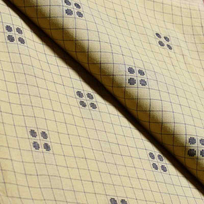 Green Jacquard Cotton Fabric (Cut Piece 1.7 Meter)