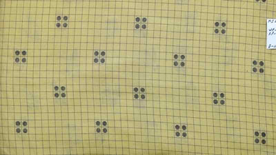 Green Jacquard Cotton Fabric (Cut Piece 1.7 Meter)