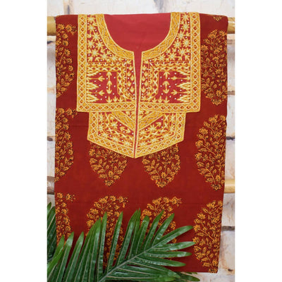 Madder Bagh Hand Embroidered Cotton Kurti