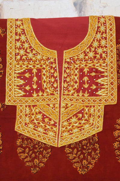 Madder Bagh Hand Embroidered Cotton Kurti