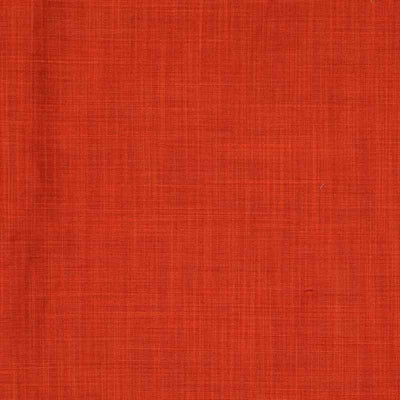 Orange Cotton Silk Slub Fabric (Cut Piece 90 CM)