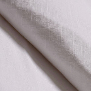 White Slub Cotton Woven Fabric