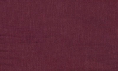 Maroon Slub Cotton Woven Fabric
