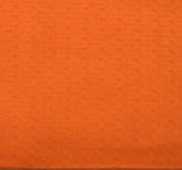 Orange Dobby Handloom Plain
