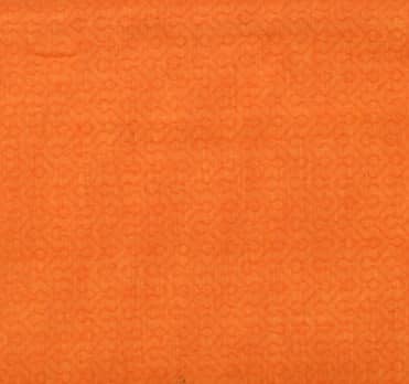Orange Dobby Handloom Plain