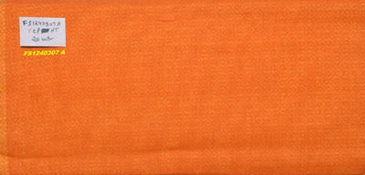 Orange Dobby Handloom Plain