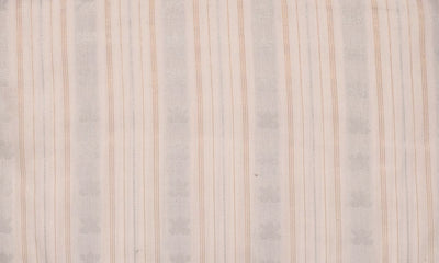 White Self Cotton Woven Fabric