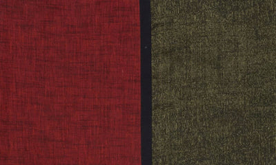 Maroon Half-Half Cotton Woven Fabric