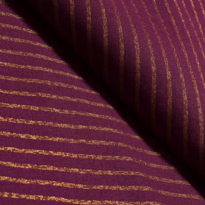 Wine Self Cotton Woven Fabric