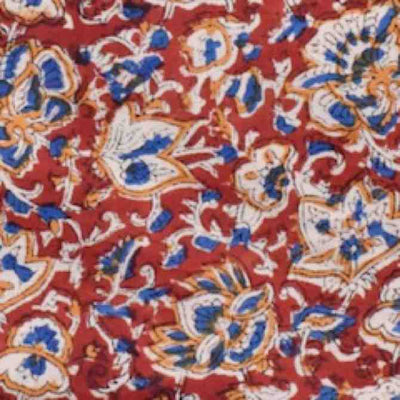 Red Jaipuri Handblock Print - SSEthnics