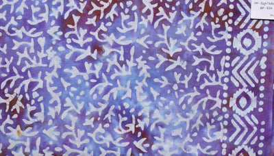 Black Hand Wax Batik Cotton Fabric - SSEthnics