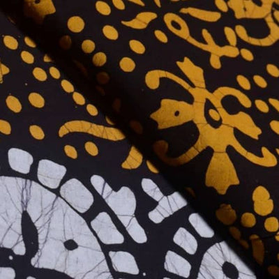Special Wax Batik Cotton Block Print Fabric