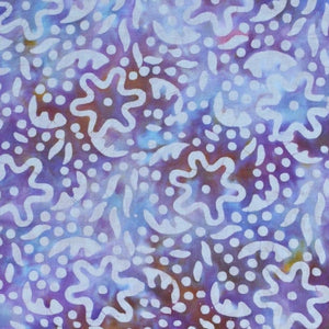 Black Hand Wax Batik Cotton Fabric - SSEthnics