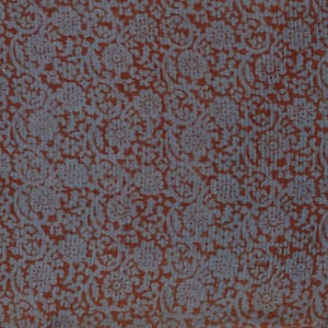 Purple Maheshwari Bagh Hand Block Print - SSEthnics