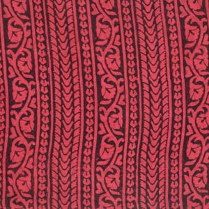 Pink Maheshwari Bagh Hand Block Print - SSEthnics