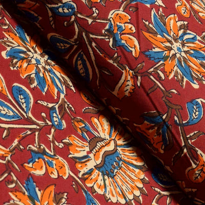 Handcrafted Sanganeri Screen Print Fabric - SSEthnics