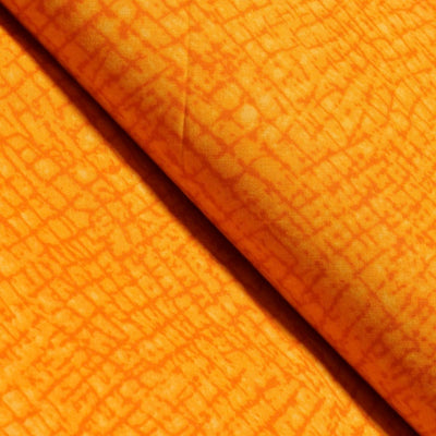 Latest Yellow Sanganeri Inspired Screen Print Fabric - SSEthnics