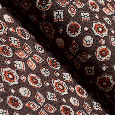 Sanganeri Inspired Screen Print Fabric Online