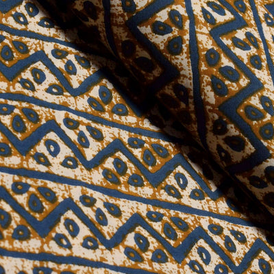 Sanganeri Inspired Screen Print Fabric - SSethnics