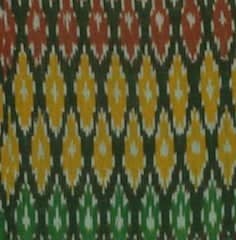 Multi Colour Mercerized Pochampally Ikat - SSEthnics