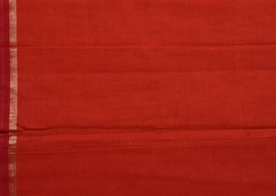 Maroon Zari Slub Handloom