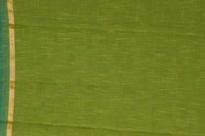 Mehendi Green Zari Slub Handloom