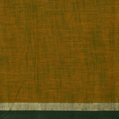 Mehendi Green Zari Slub Handloom (Cut Piece 1.6 Meter)