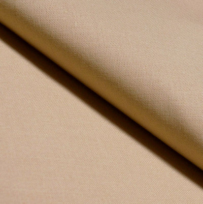 Beige Cotton Woven Fabric