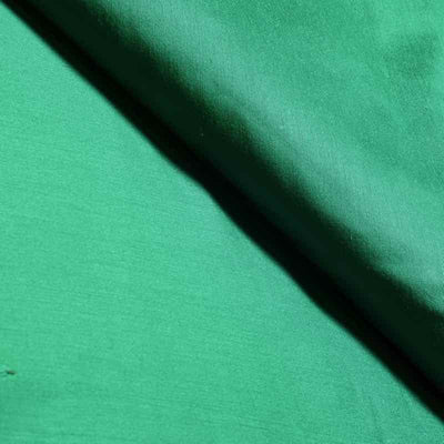Green Silk Cotton Fabric