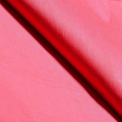 Dark Peach Silk Cotton Fabric
