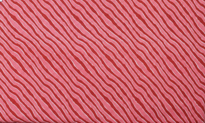 Leheriya Inspired Sanganeri Screen Print Fabric