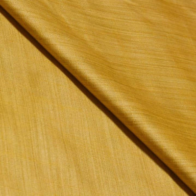 Yellow Bhagalpuri Cotton Silk Fabric (2.00 Meter Cut Piece)