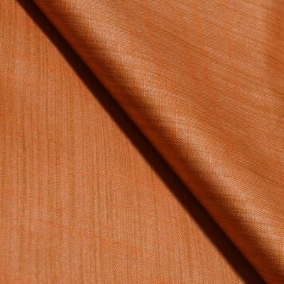 Rust Bhagalpuri Cotton Silk Fabric
