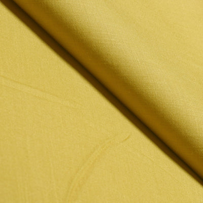 Yellow Rayon Slub Fabric
