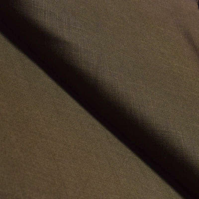 Moss Green Rayon Slub Fabric