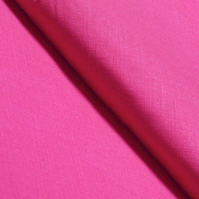 Pink Rayon Slub Fabric