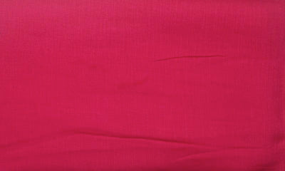 Dark Pink Rayon Slub Fabric