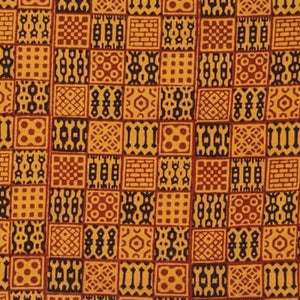 Yellow Special Bagh Cotton Handblock