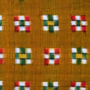 Mustard Pochampally Handloom Double Ikat - SSEthnics