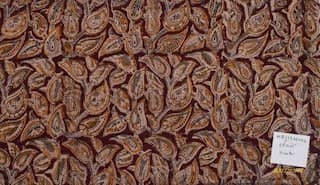 Brown Kalamkari Handblock Print - SSEthnics